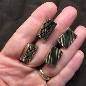 Two Pairs of Vintage Cuff Links